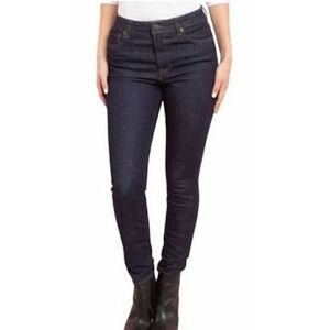 Harper Heritage High Rise Skinny Jean Dark Wash Size 28 NWT Boho Preppy Rock